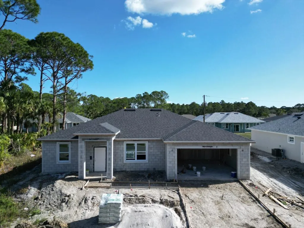 Roofing and enclosure — Base Homes construction