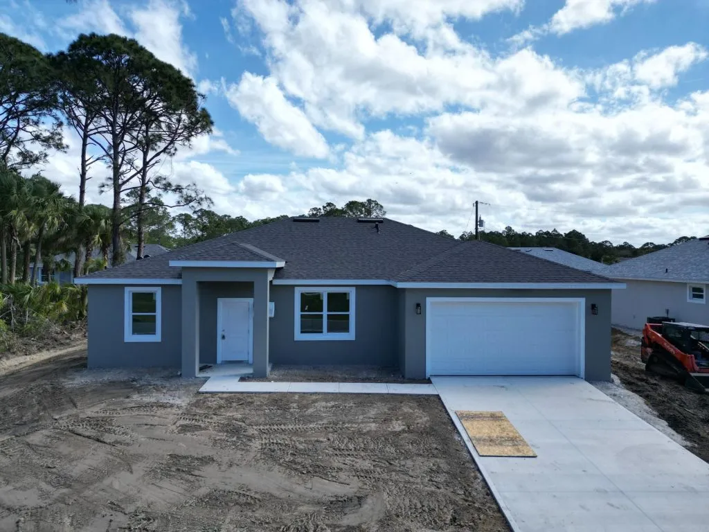 Pre-finish stage — Base Homes construction